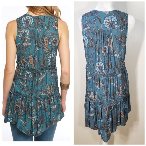 Free People | Purple Haze hummingbird top - Picture 2 of 8